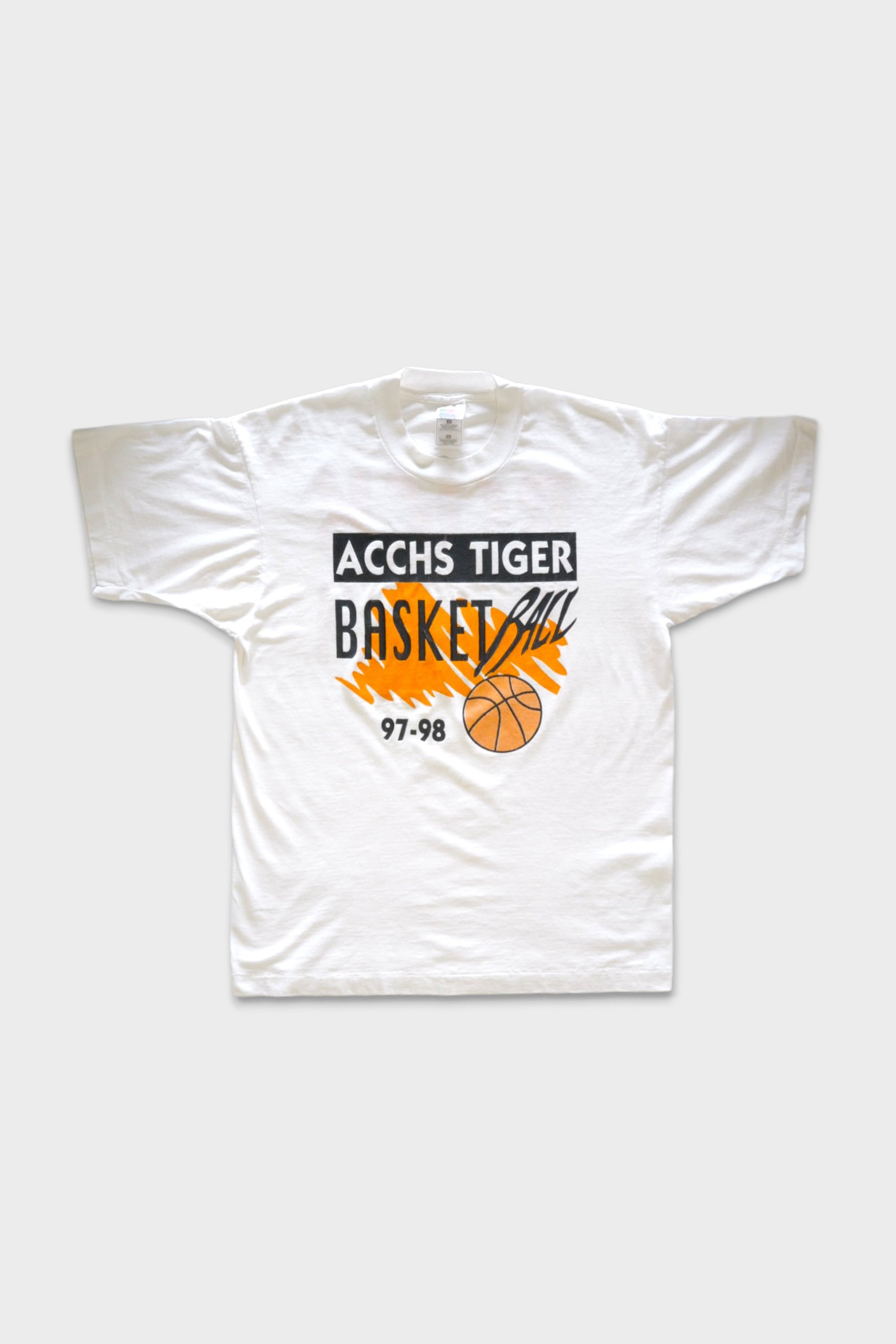 90s Acchs Tiger Basketball T-Shirt