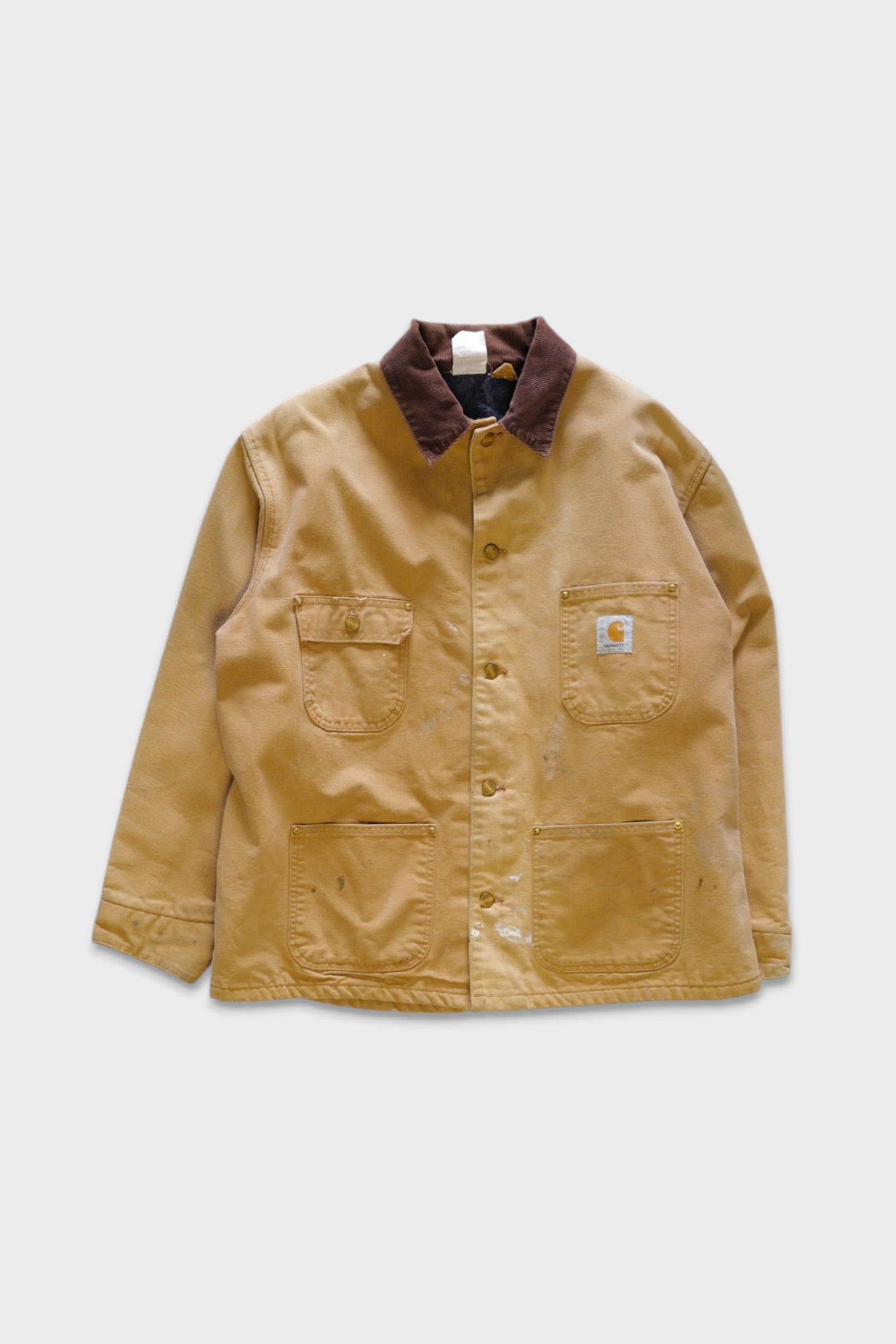 Carhartt Work Chore coat Blanet Lined Jacket 01