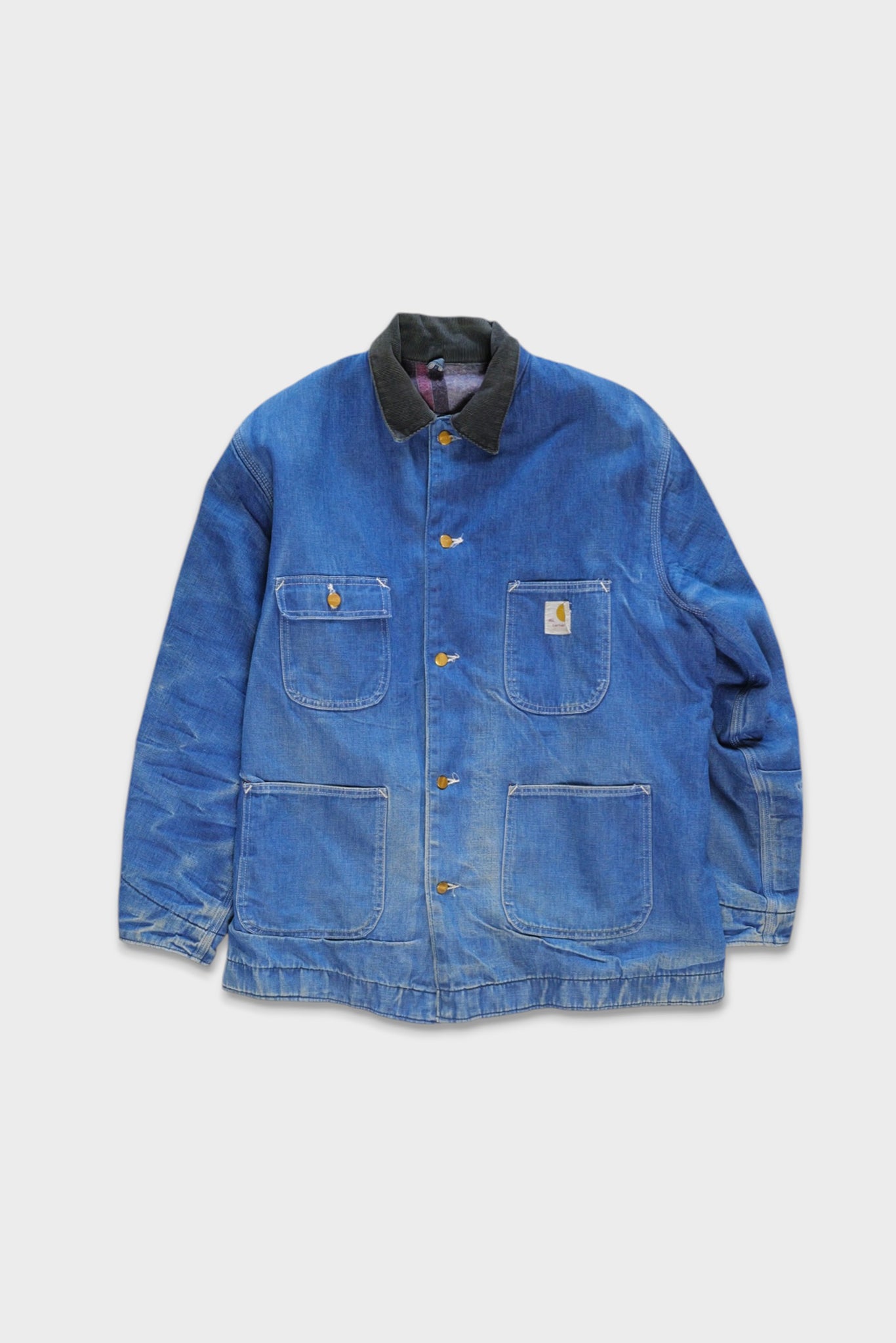 Carhartt Chore Coat Blanet Lined Jacket - Denim