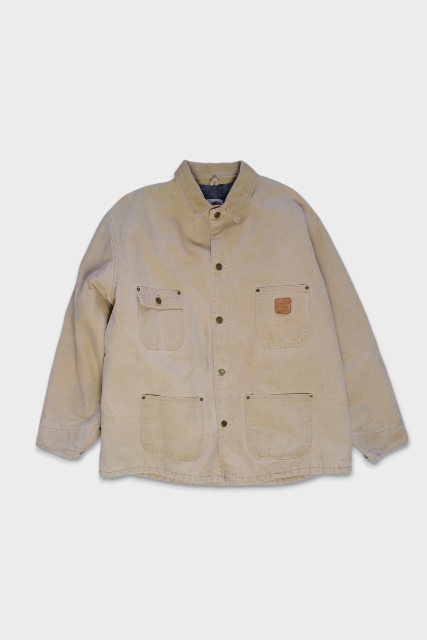 Carhartt Work Chore Coat Blanet Lined Jacket 04