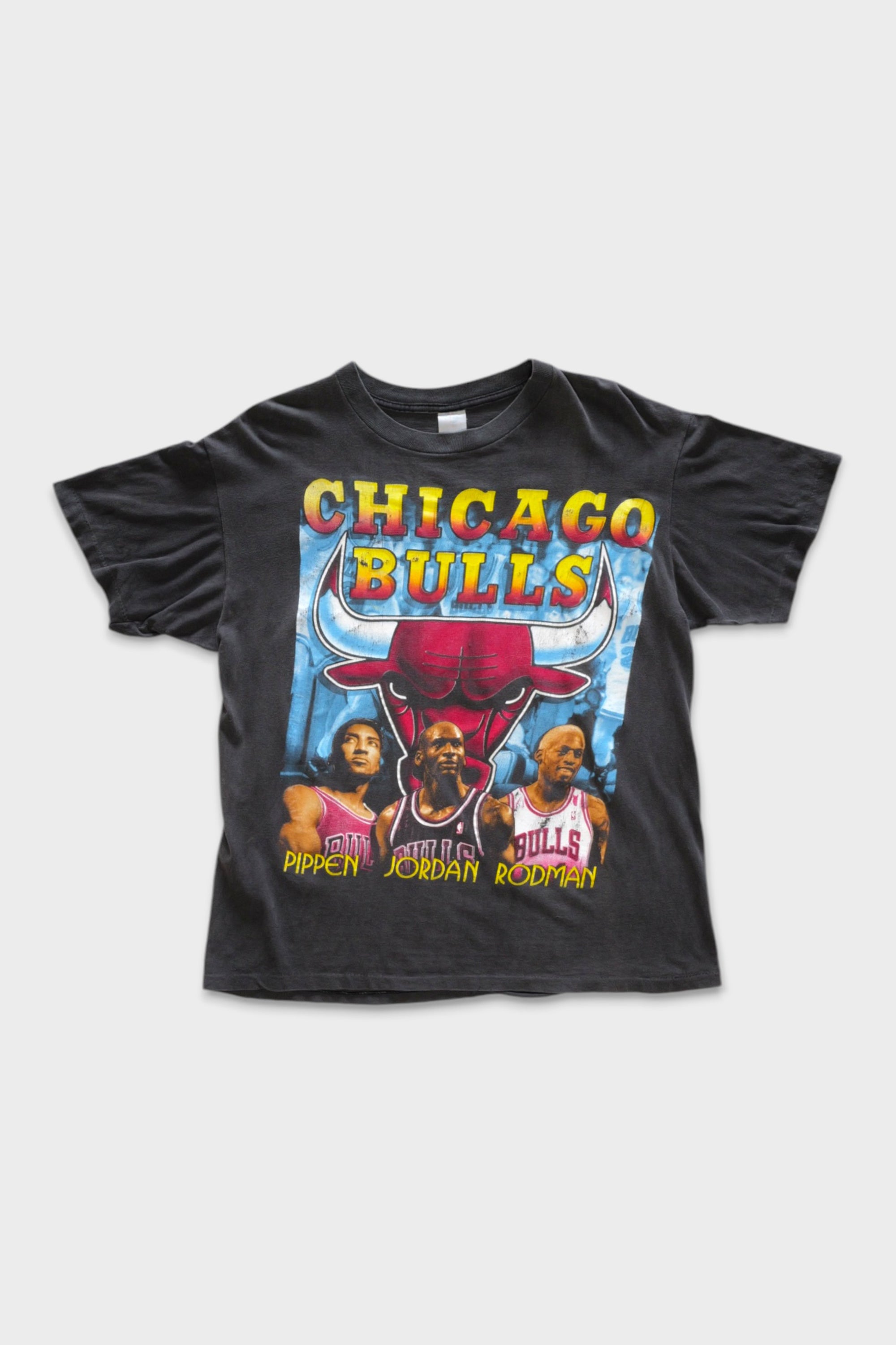 1996 Chicago Bulls NBA Champion Rap T-Shirt